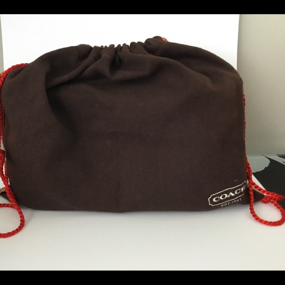SOLD! Coach Suede Bag - Picture 9 of 9